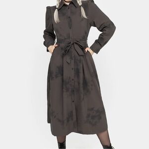 Disturbia Carya Midi Shirt Dress US 14 NWOT